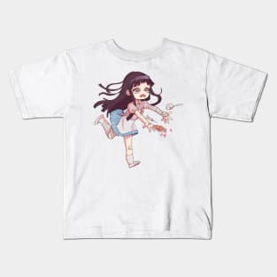 Clumsy Mikan Kids T-Shirt